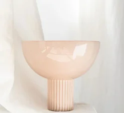 Lampe*Oustao Lampe à poser, Coupo, , Ø29cm, H25cm - Poudrée brillant