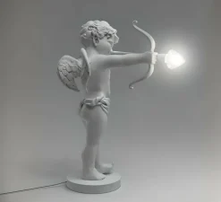 Lampe*Seletti Lampe à poser, Cupid , , L53cm, H63cm - blanc