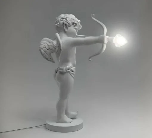 Lampe*Seletti Lampe à poser, Cupid , , L53cm, H63cm - blanc