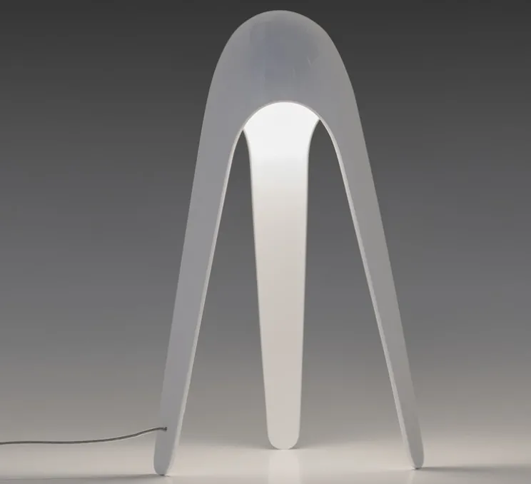 Lampe à poser, Cyborg, blanc, H31cm - Martinelli-Luce