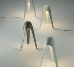 Lampe*Martinelli Luce Lampe à poser, Cyborg, , H31cm - Martinelli-Luce cyan