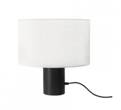 Lampe*Estiluz Lampe à poser, Cyls, M-3906P, , Ø32cm, H33cm - noir