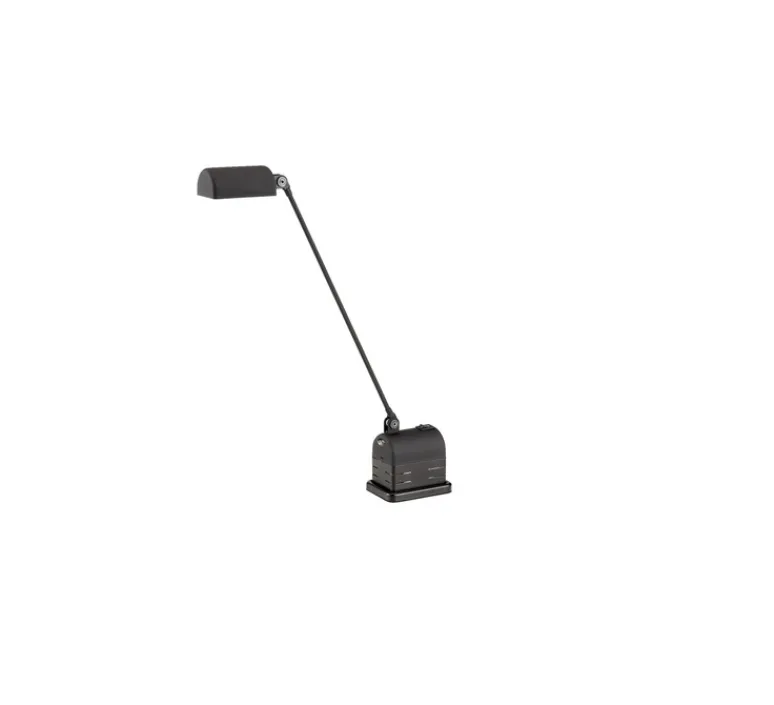 Lampe*Lumina Lampe à poser, Daphinette Led, , LED, 2700K, 410 lm, L9,5cm, H43cm - Noir soft touch