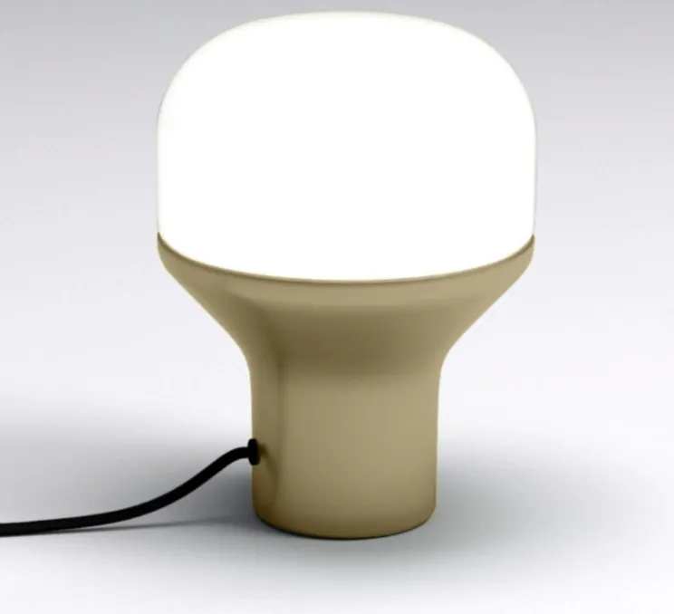 Lampe à poser, Delux S, Champagne, LED, Ø16cm, H22cm - MARTINELLI LUCE