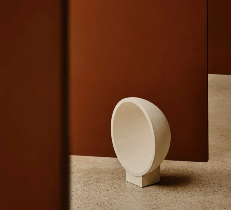 Lampe*Faro Lampe à poser, d'extérieur, Gaia, , IP55, LED, 2700K, 214 lm, L35cm, H35cm - beige