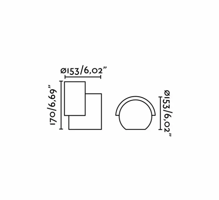 Lampe à poser, d'extérieur, NOBORU, gris foncé, IP65, LED, 3000K, 690lm, Ø15,3cm, H17cm - Faro