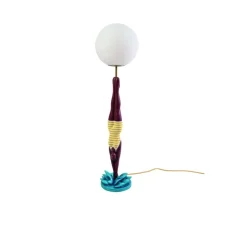 Enfants|Lampe*Seletti Lampe à poser, Diver lamp, , Ø25cm, H95cm - jaune
