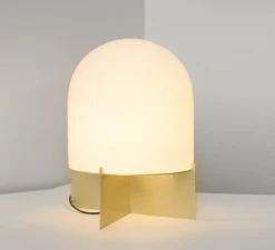 Lampe à poser, Dome , blanc, Ø47cm, H76cm - SkLO Studio