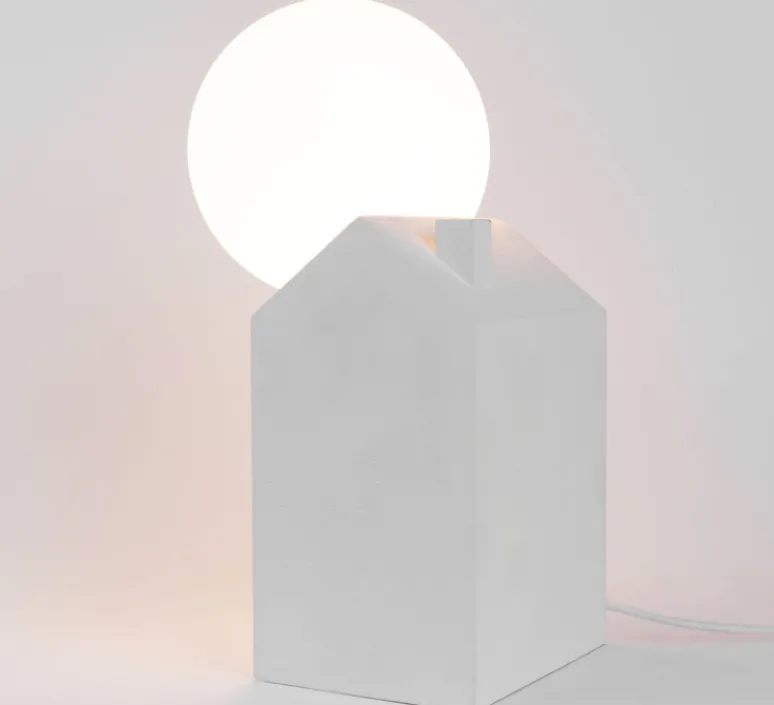 Enfants|Lampe*Seletti Lampe à poser, Dreamlike, , L24,5cm, H37cm - blanc