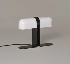 Lampe*Santa & Cole Lampe à poser, Duo, , L35,8cm, H27,5cm - blanc