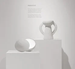 Lampe à poser, Earth, blanc, L42,6cm, H30cm - Serax