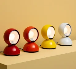 Enfants|Lampe*Artemide Lampe à poser, Eclisse, , Ø12cm, H18cm - jaune