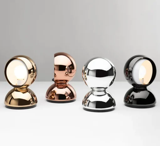 Enfants|Lampe*Artemide Lampe à poser, Eclisse, , Ø12cm, H18cm - miroir