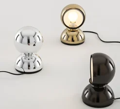 Lampe à poser, Eclisse, or, Ø12cm, H18cm - Artemide