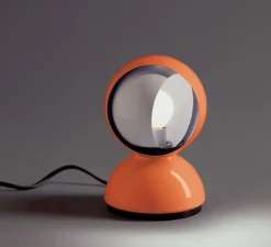 Lampe*Artemide Lampe à poser, Eclisse, , Ø12cm, H18cm - orange