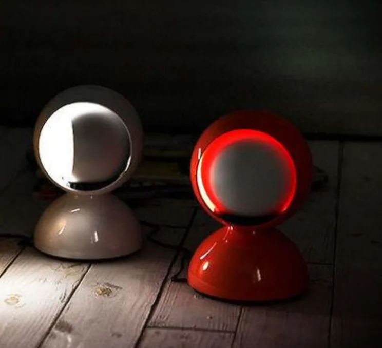 Lampe à poser, Eclisse, rouge, Ø12cm, H18cm - Artemide