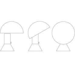 Lampe|Enfants*Martinelli Luce Lampe à poser, ELMETTO, , H28cm - Martinelli-luce noir