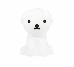 Lampe à poser enfant, Veilleuse, First Light - Chien Snuffy, blanc, LED, 2700K, 100lm, L16cm, H23cm - Mr Maria