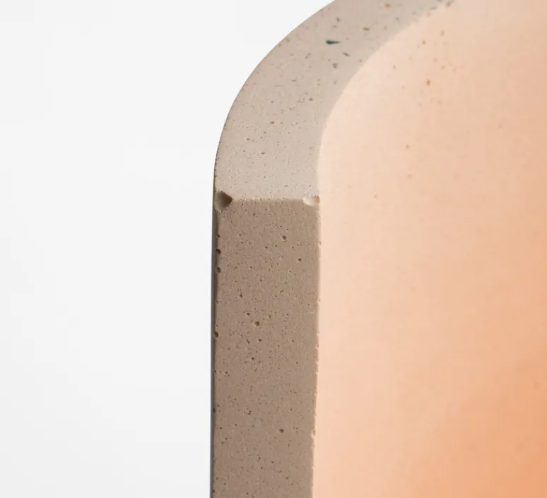 Lampe*Plato Design Lampe à poser, Esse, , L12cm, H16cm - Pêche