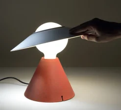 Enfants|Lampe*Stilnovo Lampe à poser, Fante, , Ø30,1cm, H28cm - rouge