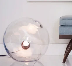 Lampe*SkLO Studio Lampe à poser, Float 2.0, , Ø20cm, H51cm - noir