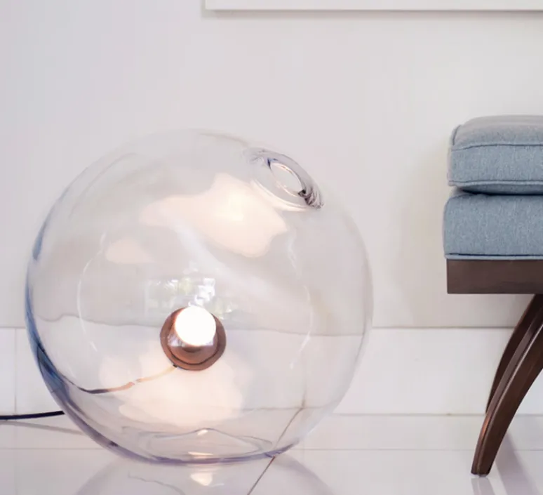 Lampe*SkLO Studio Lampe à poser, Float 2.0, , Ø20cm, H51cm - noir