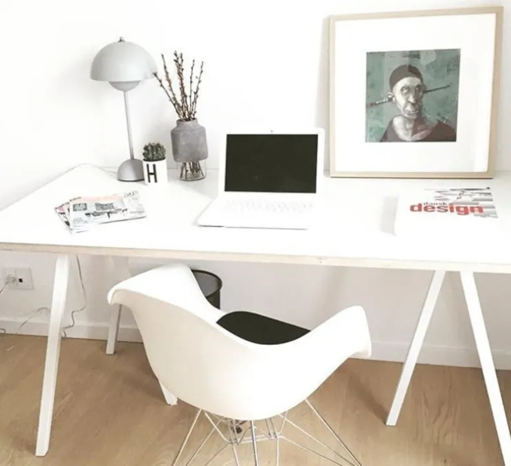 Lampe à poser, FlowerPot VP3, gris mat, Ø23cm, H50cm - Andtradition