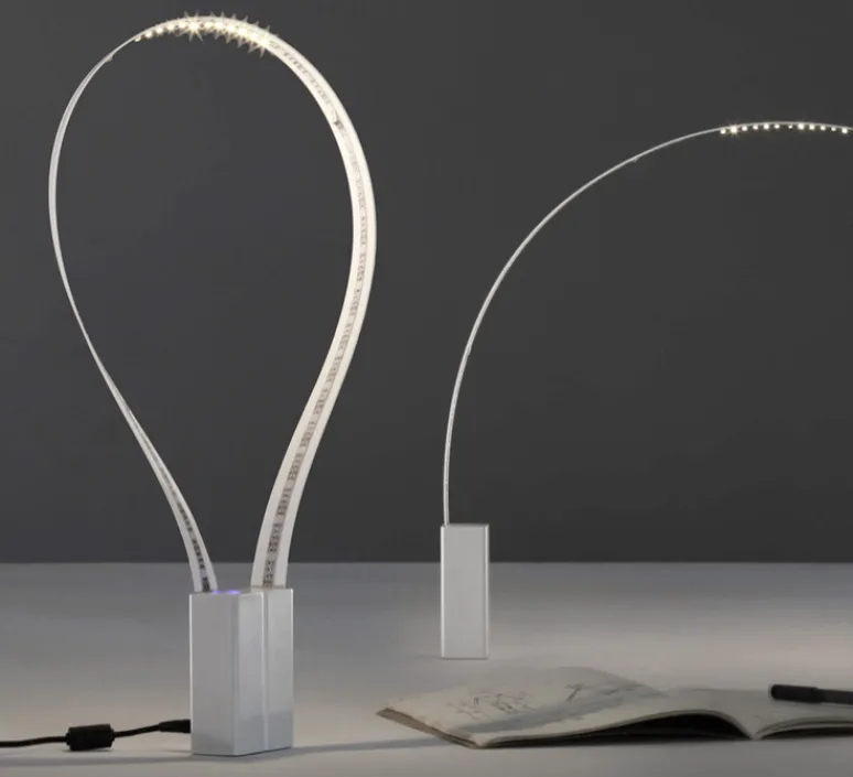 Enfants|Lampe*Martinelli Luce Lampe à poser, FLUIDA, , H45cm - Martinelli-luce blanc