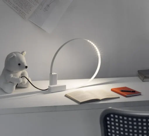 Enfants|Lampe*Martinelli Luce Lampe à poser, FLUIDA, , H45cm - Martinelli-luce blanc