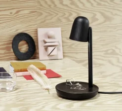 Enfants|Lampe*Muuto Lampe à poser, Focus, , LED, Ø16cm, H29cm - noir