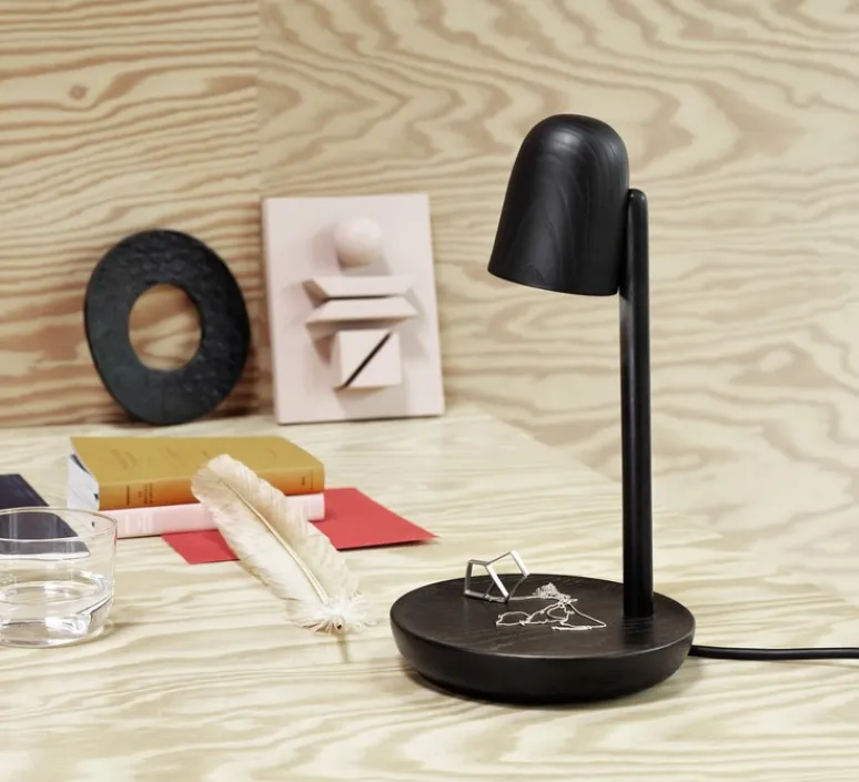 Enfants|Lampe*Muuto Lampe à poser, Focus, , LED, Ø16cm, H29cm - noir