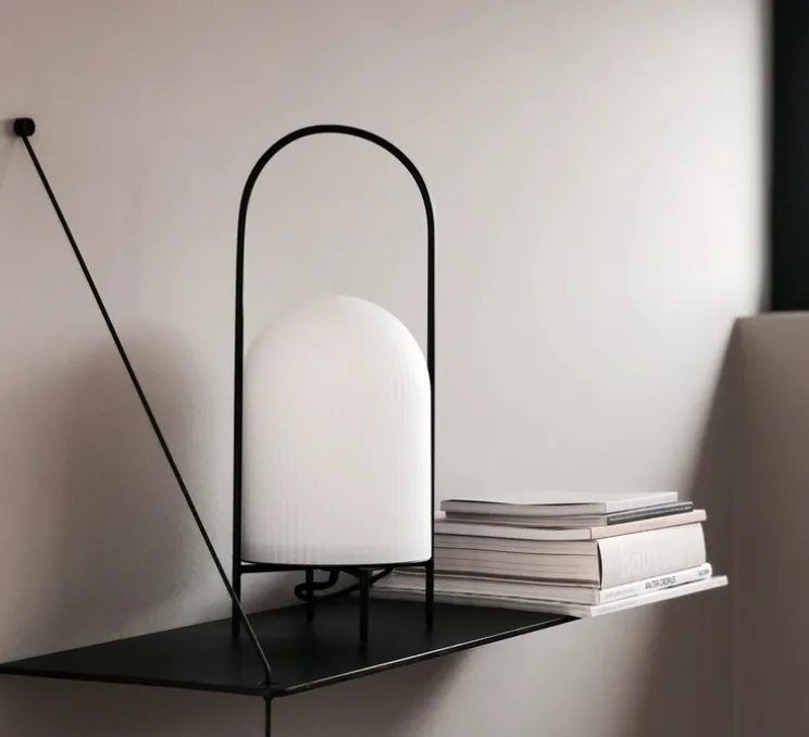 Lampe à poser, Ghost, blanc, Ø15cm, H38cm - WOUD