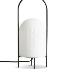 Lampe à poser, Ghost, blanc, Ø15cm, H38cm - WOUD