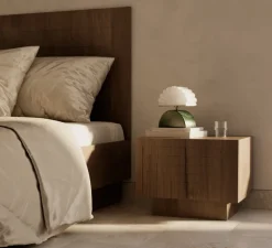 Lampe à poser, Gina, S1334, vieil or, marbre vert, L20cm, H23,5cm - Aromas del Campo