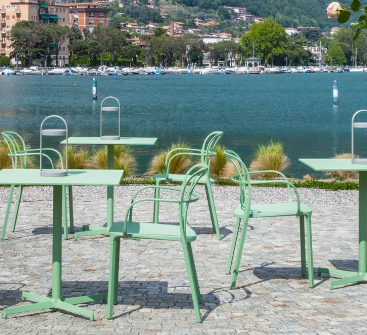 Lampe à poser, Giravolta 1799, beige, LED, 3000k, 157lm, Ø15cm, H33cm - Pedrali