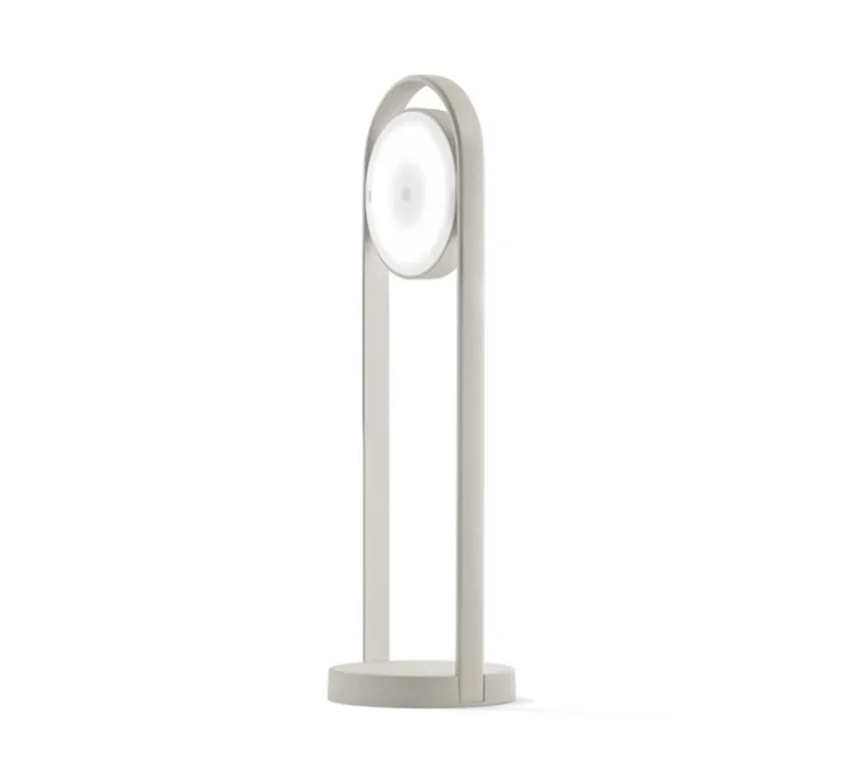Lampe*Pedrali Lampe à poser, Giravolta 1799/50, , LED, 3000k, 157lm, Ø15cm, H50cm - beige