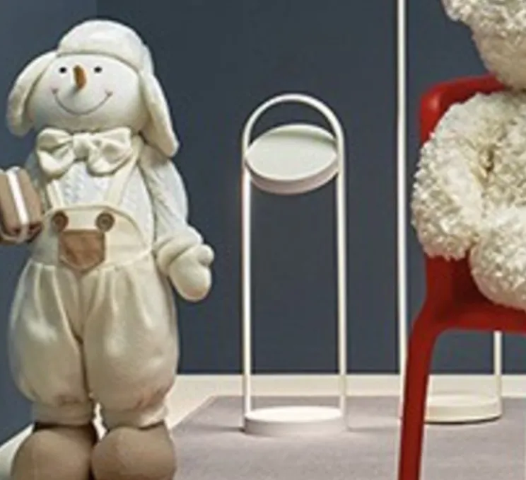 Lampe à poser, Giravolta 1799/50, blanc, LED, 3000k, 157lm, Ø15cm, H50cm - Pedrali