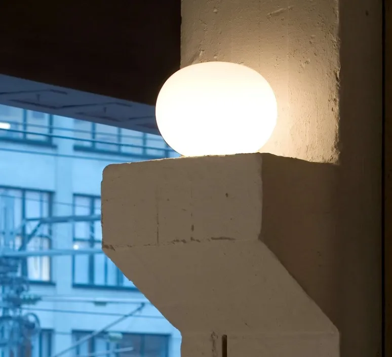 Lampe*Flos Lampe à poser, Glo Ball Basic 1, , Ø33cm, H27cm - blanc
