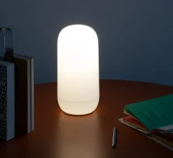 Lampe*Artemide Lampe à poser, Gople, , Ø13cm, H26,7cm - blanc