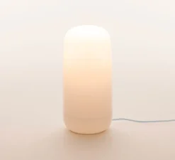Lampe*Artemide Lampe à poser, Gople, , Ø13cm, H26,7cm - blanc