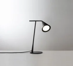 Lampe*Tooy Lampe à poser, Gordon, 561.31, , IP40, L17cm, H45cm - noir mat, noir chromé