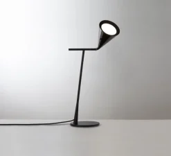 Lampe*Tooy Lampe à poser, Gordon, 561.31, , IP40, L17cm, H45cm - noir mat, noir chromé