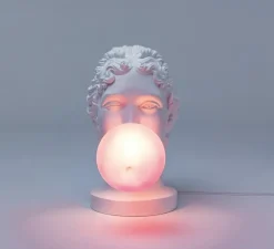 Lampe à poser, Grace Lamp, blanc, L21cm, H36cm - Seletti