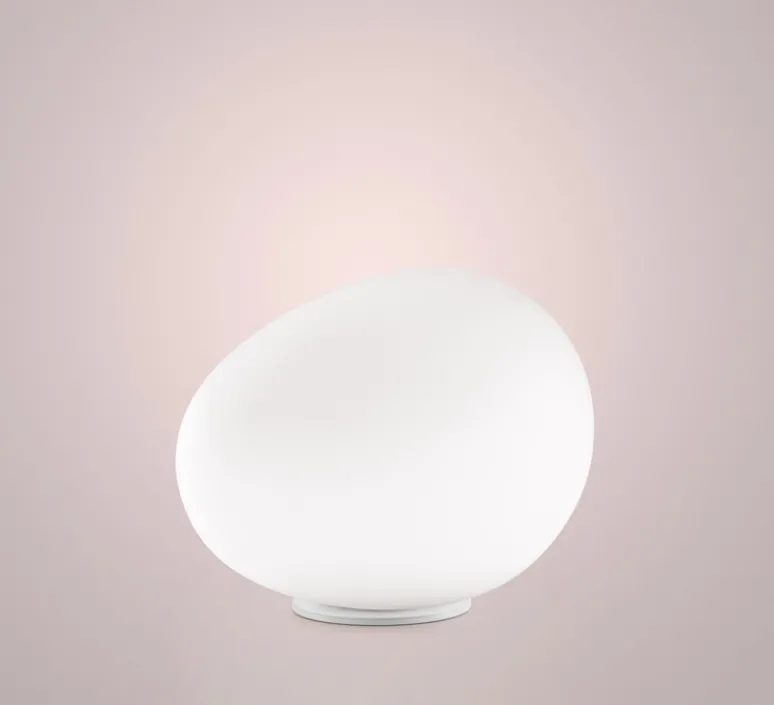 Lampe*Foscarini Lampe à poser, Gregg Media avec variateur, , L31cm, H26cm - blanc
