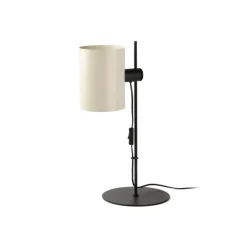 Lampe*Faro Lampe à poser, Guadalupe, lampe de table, , L24cm, H55cm - beige