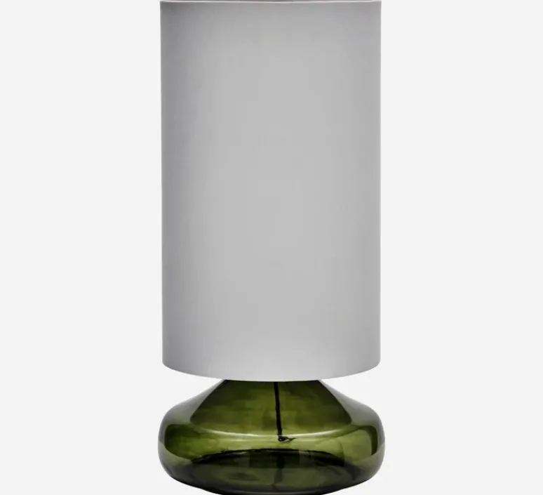 Lampe*House Doctor Lampe à poser, HDMatte, , Ø30cm, H68cm - Blanc et vert