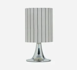 Lampe*House Doctor Lampe à poser, HDTulip, , Ø38cm, H20cm - blanc et argent