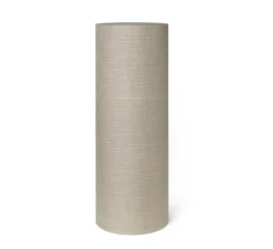 Lampe à poser, Hebe, abat-jour Eclipse, sable et blanc, Ø30cm, H128cm - Ferm Living