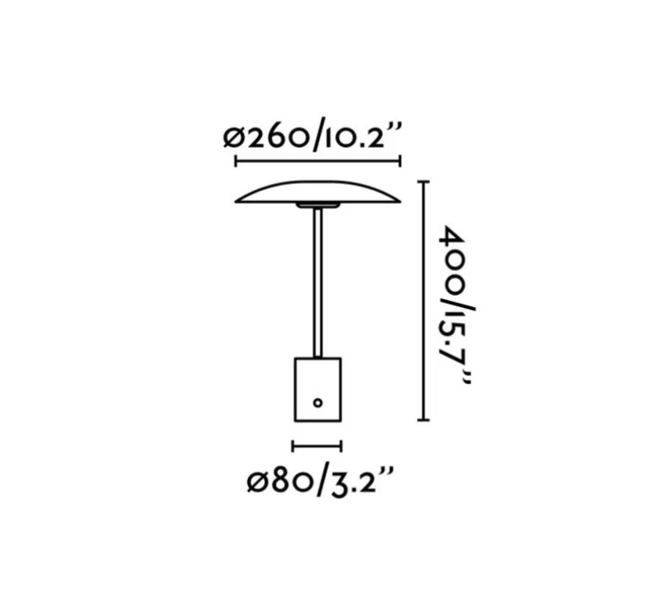 Lampe à poser, Hoshi, grenat brillant, LED, dim, 2700K, 782 lm, Ø26cm, H40cm - Faro