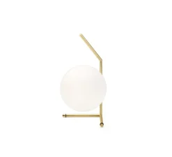 Lampe à poser, IC Table 1 low 10 Anniversary, or 24K, L20cm, H25,3cm - Flos